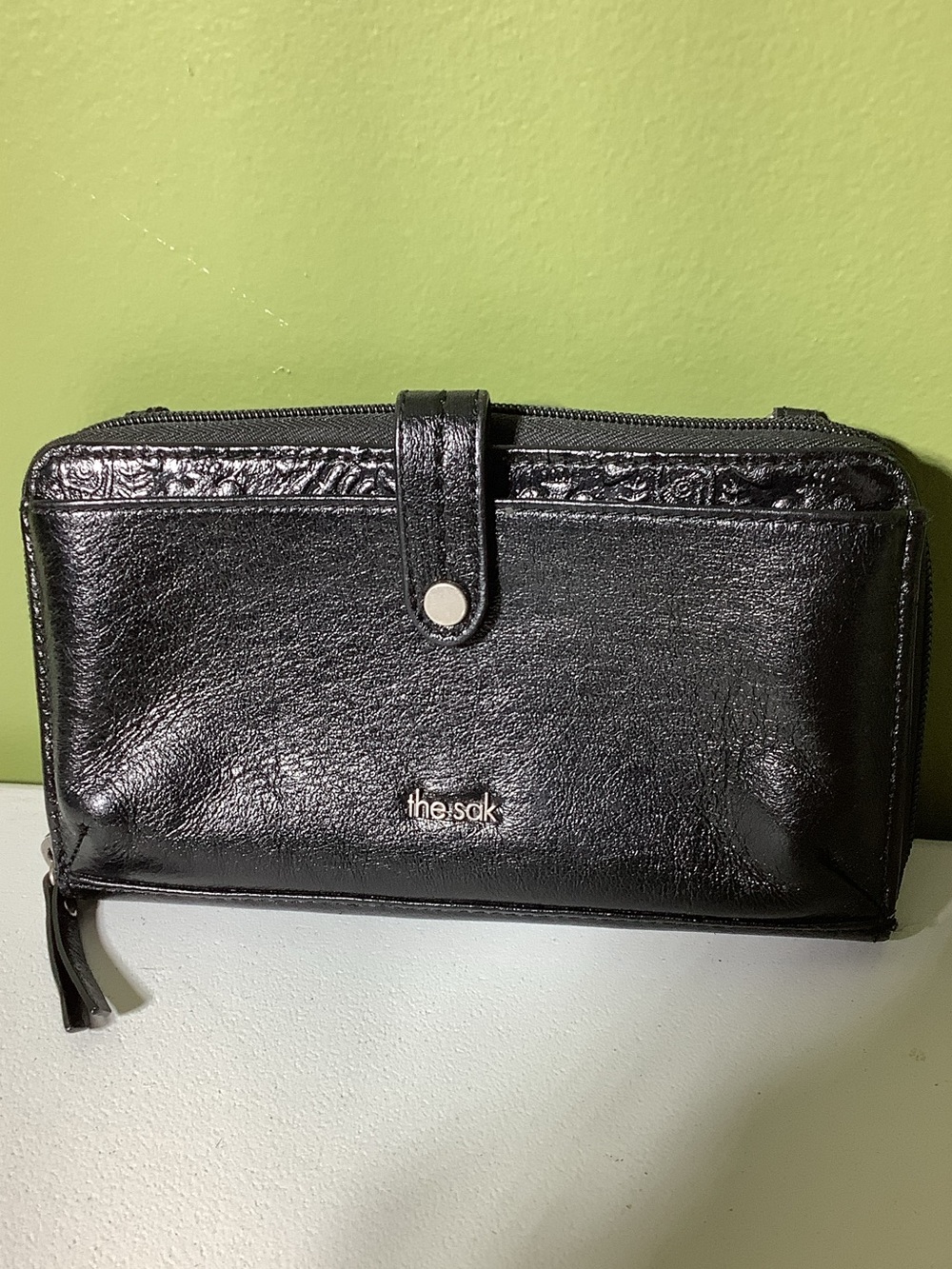 The Sak black wallet, like new!